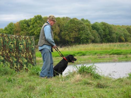 Bill and Raider SH at their first Junior Test